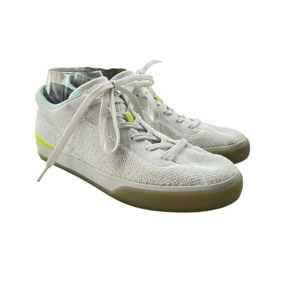 Rothy's Women's The Lace Up White Terry Sneaker Size 9 - Picture 3 of 14